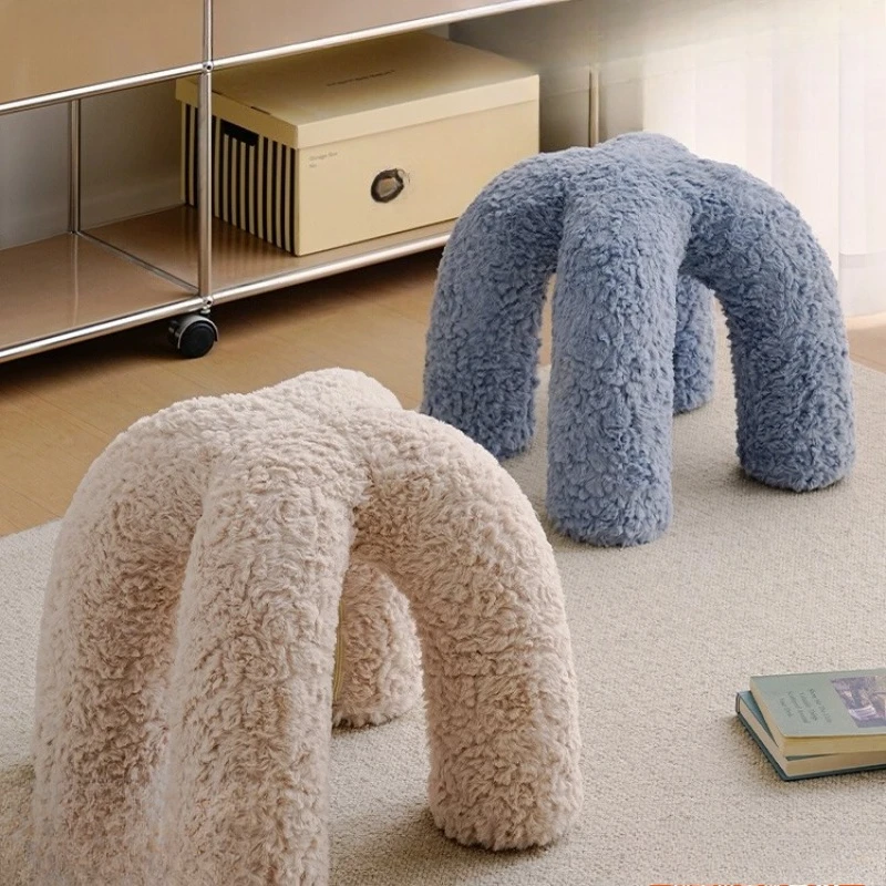 Octopus stool household creative small stool living room seat  sofa foot pedal minimalist entrance shoe change stool
