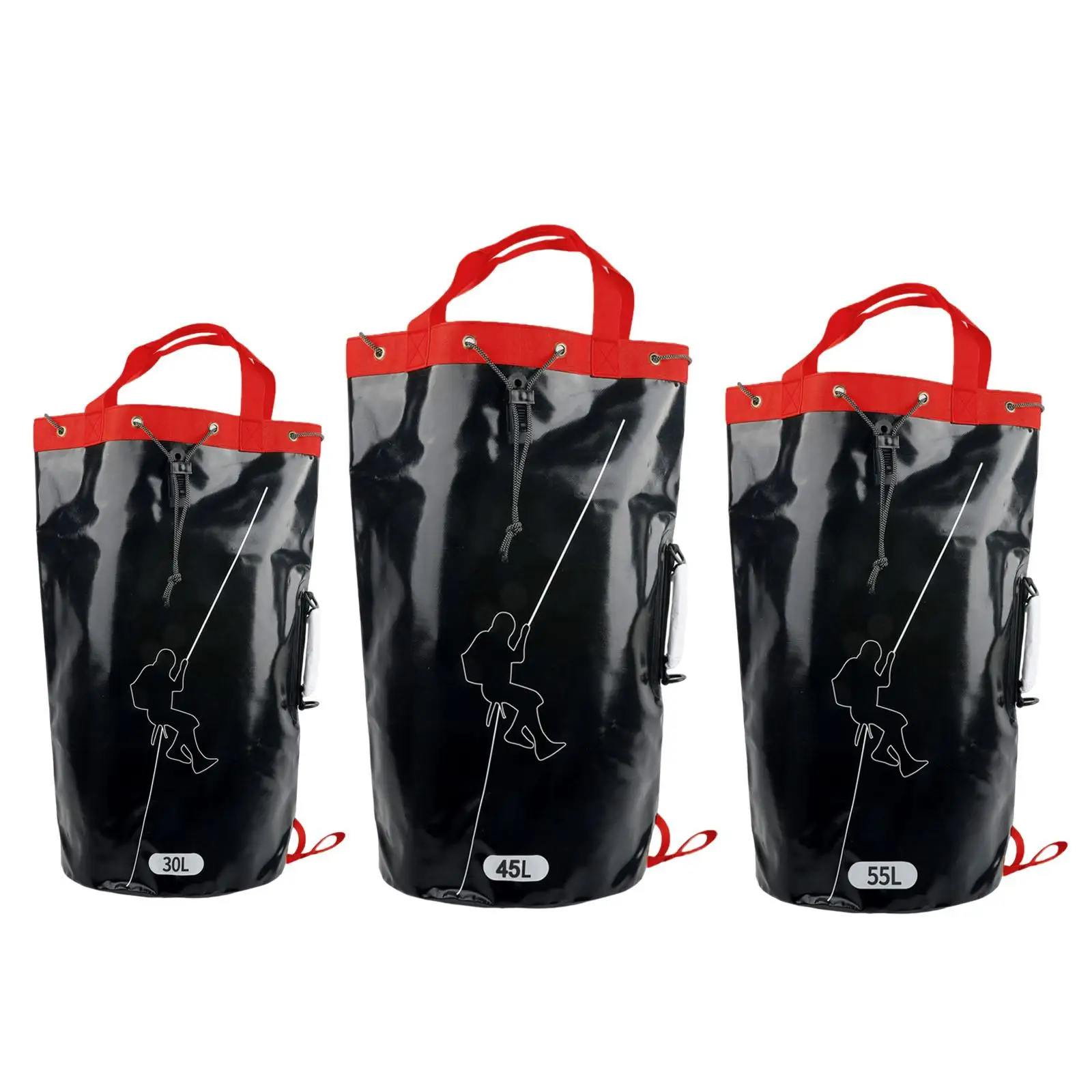 Borsa per Attrezzatura da Arrampicata, Zaino Professionale per Corde da Arrampicata con Fondo Rinforzato per Attività all'Aperto