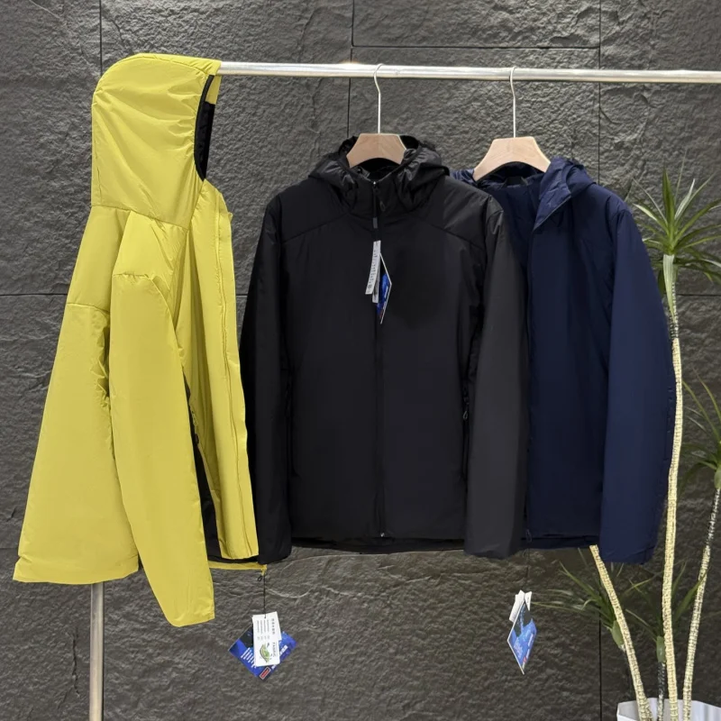 

Bird Home 2025, новинка зимы, мужская хлопковая куртка с капюшоном, водонепроницаемая, теплая, с защитой от холода, модная брендовая молодежная повседневная одежда