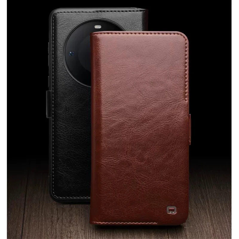 Fashion Magnetic Phone Case for Huawei Mate 60 Genuine Leather Carcasa for Huawei Mate 60 Pro Funda Skin Mate 60pro+ mate60pro