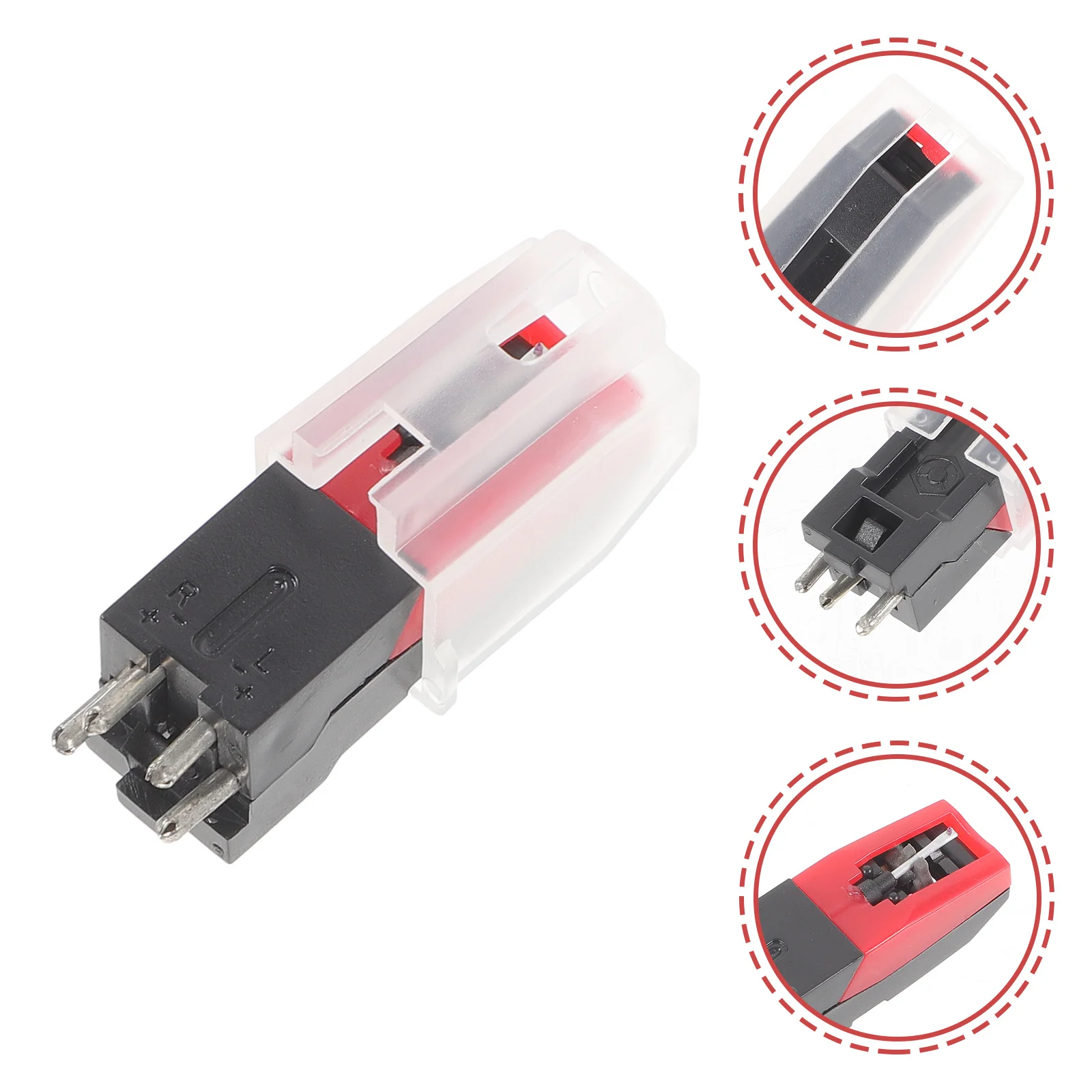 

Stylus Replacement Needle For Turntable Vinyl Record Player Compatible With Phonograph Pickup Abs Aluminum Material Durable