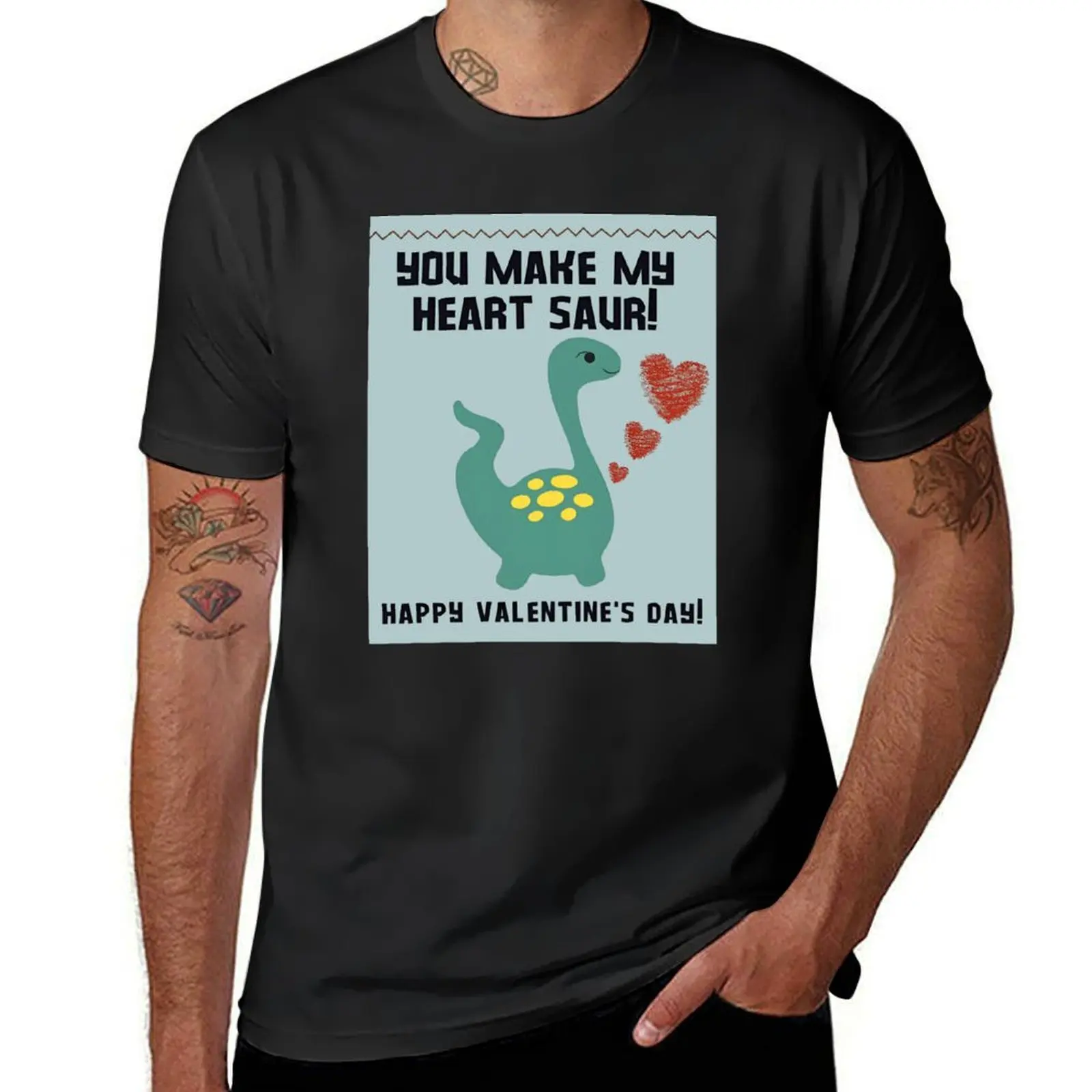 

You Make My Heart Saur T-Shirt funnys sports fans for a boy clothes for men