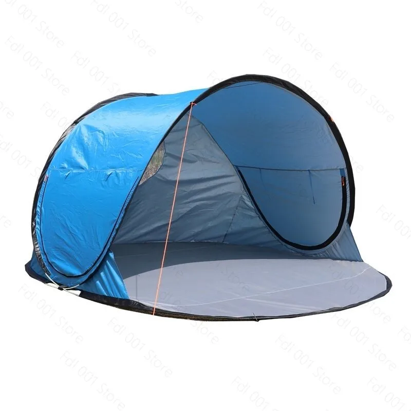 Beach Tent with Sun Protection & Windproof, Auto Pop Up Easy Setup, Portable Fold for Outdoor Play