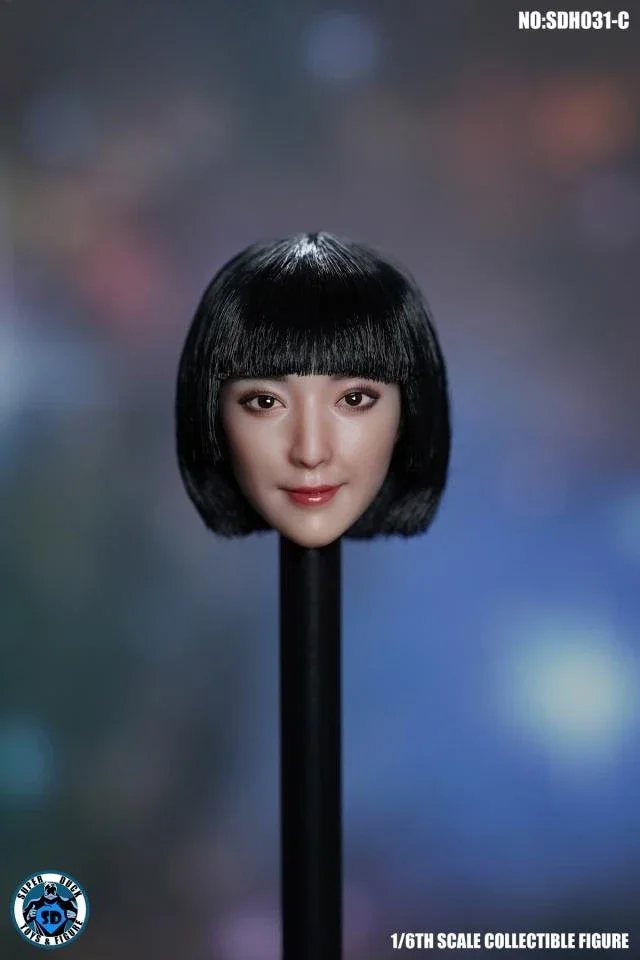 SUPER DUCK 1/6 Scale Female Head Sculpt SDH002 SDH019 SDH031 SDH040 SDH042 SDH005 Model forTBL PH Pale Suntan Action Figure Doll
