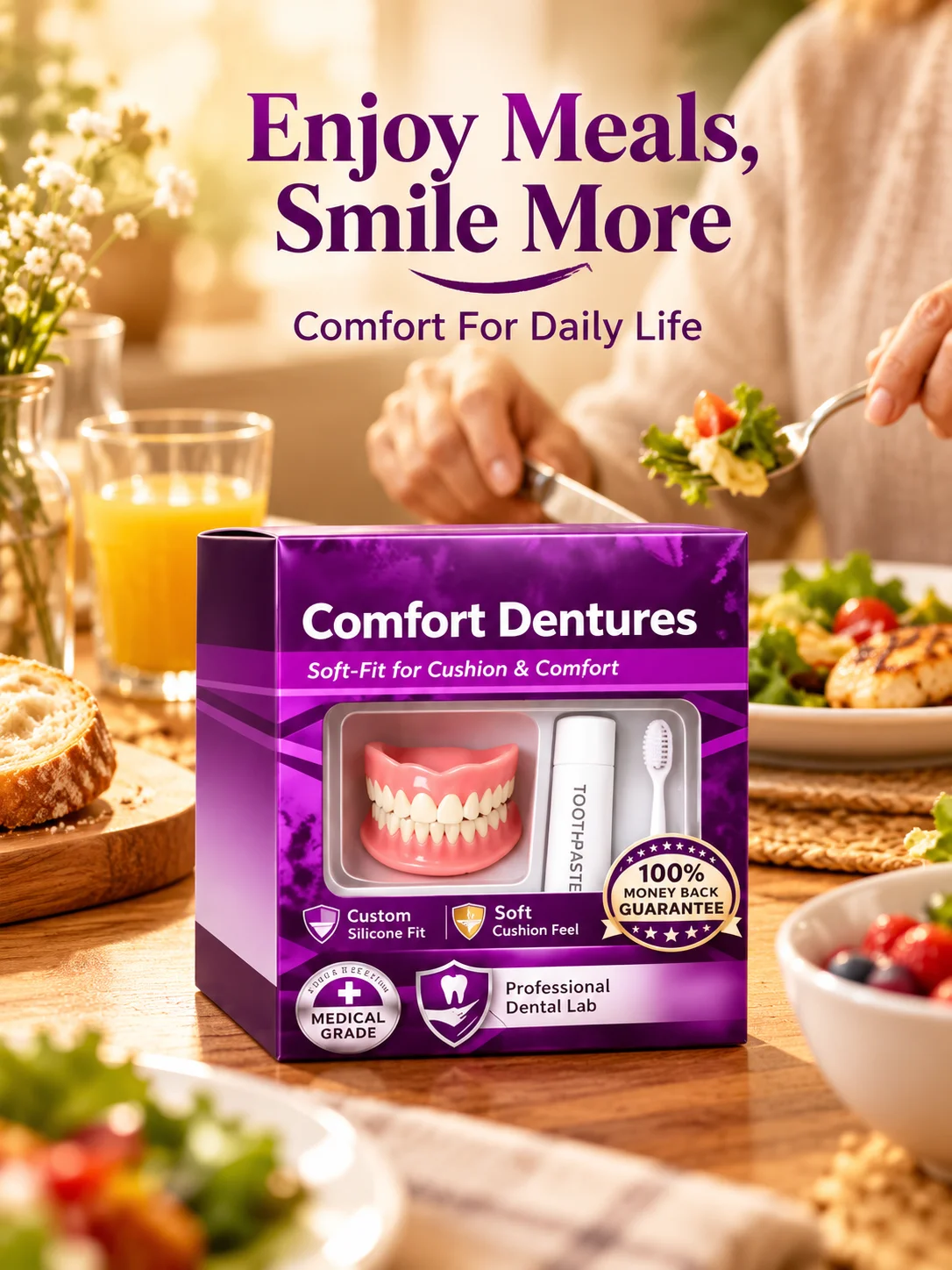 enjoy-every-smile-adult-silicone-dentures-upper-lower-natural-looking-false-teeth-full-set-comfortable-fit-for-men-women