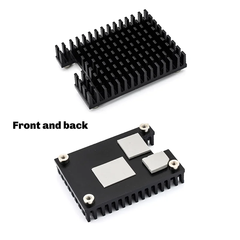 Leading-For Raspberry Pi CM5 Cooler Aluminum Heatsink Enhanced Cooling For Compute Module 5 With Thermally Conductive Silicone