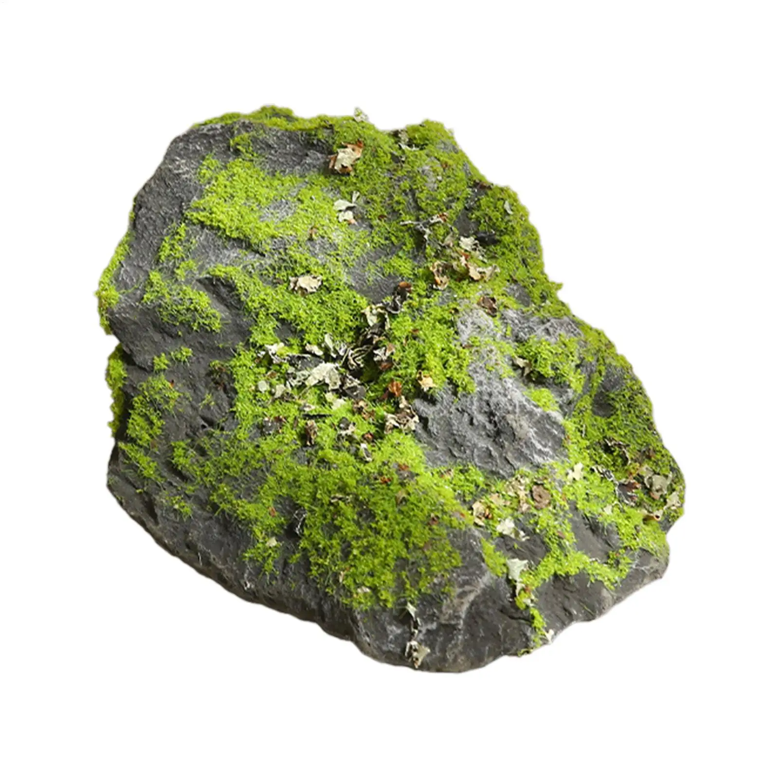 1 Piece Simulated Moss Stone Fake Rock For Indoor And Outdoor Garden Decoration Artificial Landscape Home Decoration