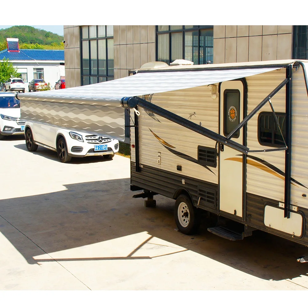 B2 New Product 3.35m Side Mounted Outdoor Caravan Trailer Motorhome RV Awning