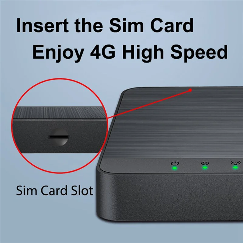 A23G Kotak Mini 4G Lte Router Wifi Modem Kartu SIM 4G Amplifier Wifi Mobil Mendukung Catu Daya USB 5V dan 30 Koneksi Perangkat
