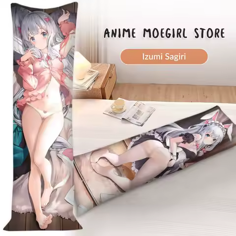 Anime Eromanga-Sensei Pillowcase Dakimakura Double-Sided Printed Bedding Pillow Cushion Cover Sleeping Pillowcases Decor Room