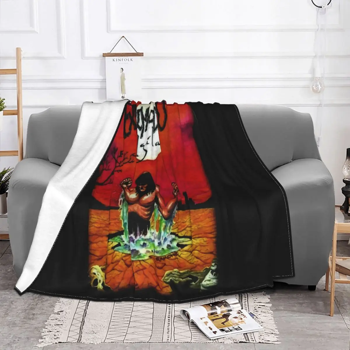 Extremoduro Agila By Cul Music Hard Rock Lin Mex006 Music Humour Movie Men Interested Pictures Slim Fit Punk Throw Blanket