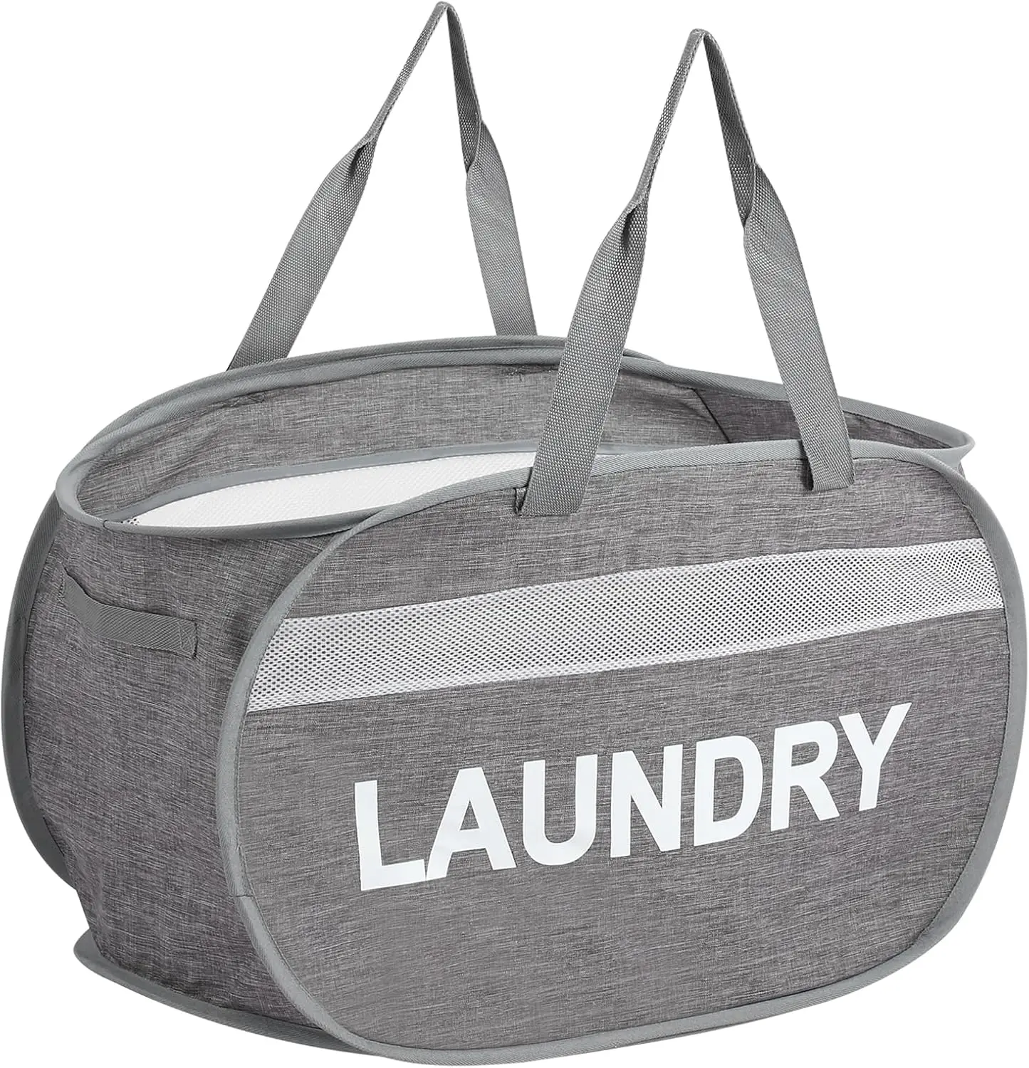 

Collapsible Laundry Baskets, Foldable Clothes Hamper with Reinforced Handles, Sturdy Pop Up Hampers