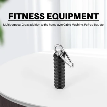 Push Down Single Gym Handle Triceps Strength Pull Up Hand Grips For Cable Machine Attachment Arm Fitness Equipment 2
