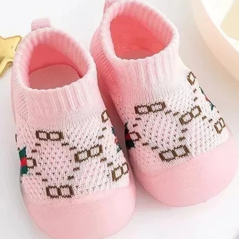 

Children's Outwear Children's Shoes Children's Walking Shoes New Spring Autumn Mesh Children's Solid Color Shoes Soft Sole