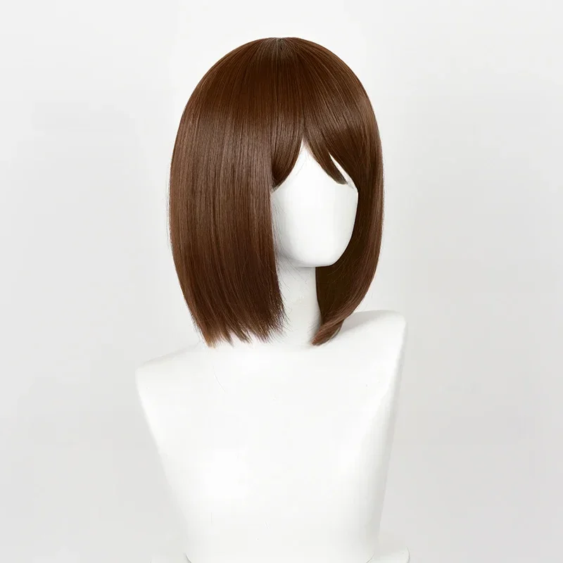 Leiri Shoko Wig Anime Leiri Shoko Cosplay Wig Short Brown Bob Wigs Heat Resistant Synthetic Hair Wigs image 3