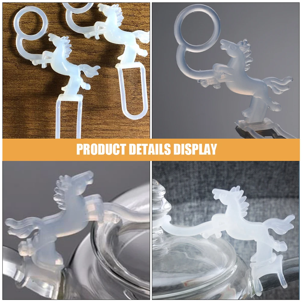 

2pcs Teapot Buckle Safe Silicone Long Lasting Protect Kettle Breaking Prevent Easy Install Daily H Buckle Household Supply