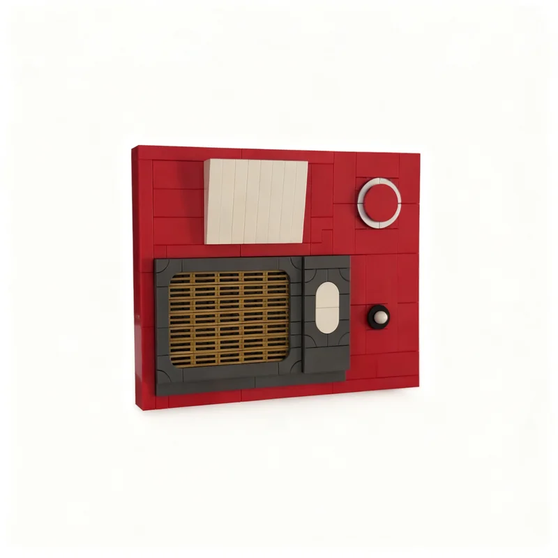 195pcs MOC Space ST:TOS Communication Panel Model Christmas Gift Decorative Shelf Accent And Creative Home Decor