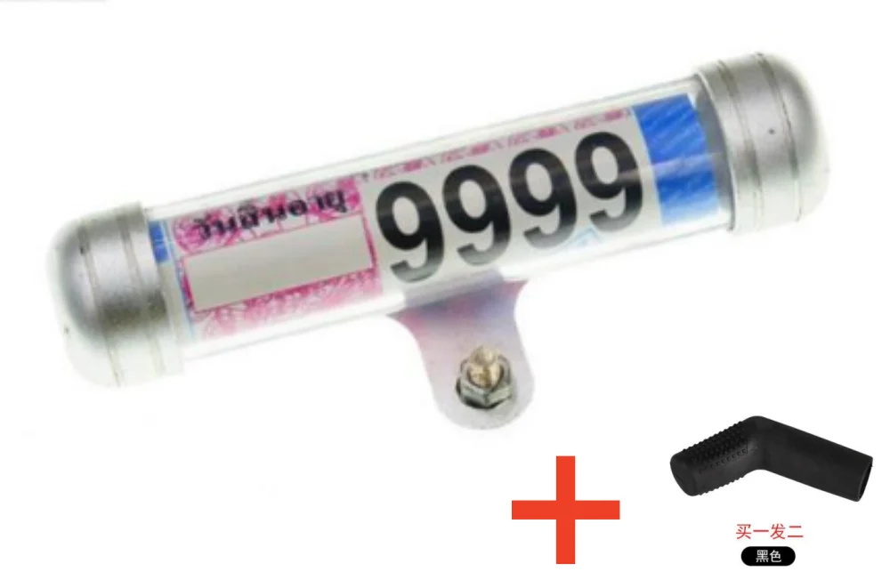 

Waterproof Motorcycle Motorbike Tube Tax Disc Cylindrical Holder Frame For SUZUKI Royal Enfield motorcycle