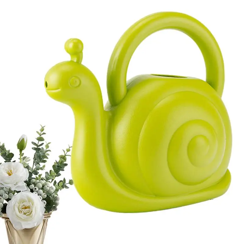 

Outdoor Snail Watering Can Kids Home Patio Lawn Gardening Irrigation Plant Outdoor Cute Cartoon Plastic Watering Pot