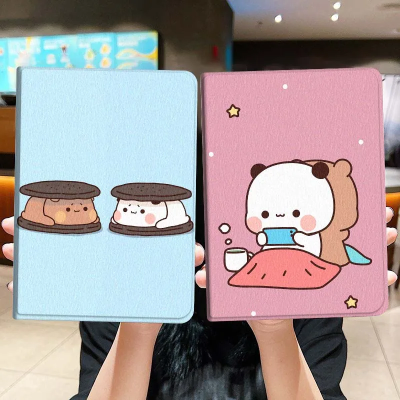 

Cute Bear Cartoon For Honor Pad 8 V8 9 GT MagicPad 13 3 2 Tab MatePad Pro Air 12 X 12.6 Foldable Tablet Case Gift
