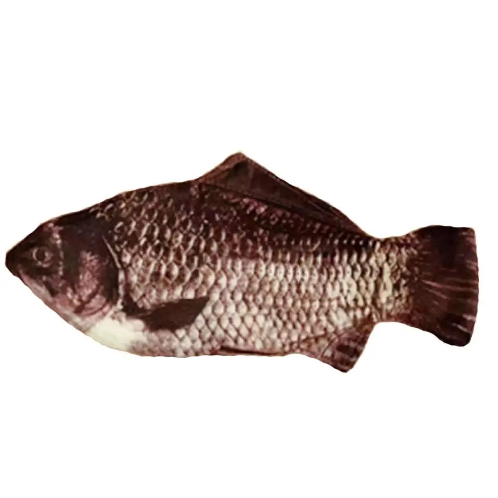 New Creative Simulated Salted Fish Pencil Case Large Stationery Bag School Pencils Supplies Pouch Cases Funny Capacity Penc A7S7