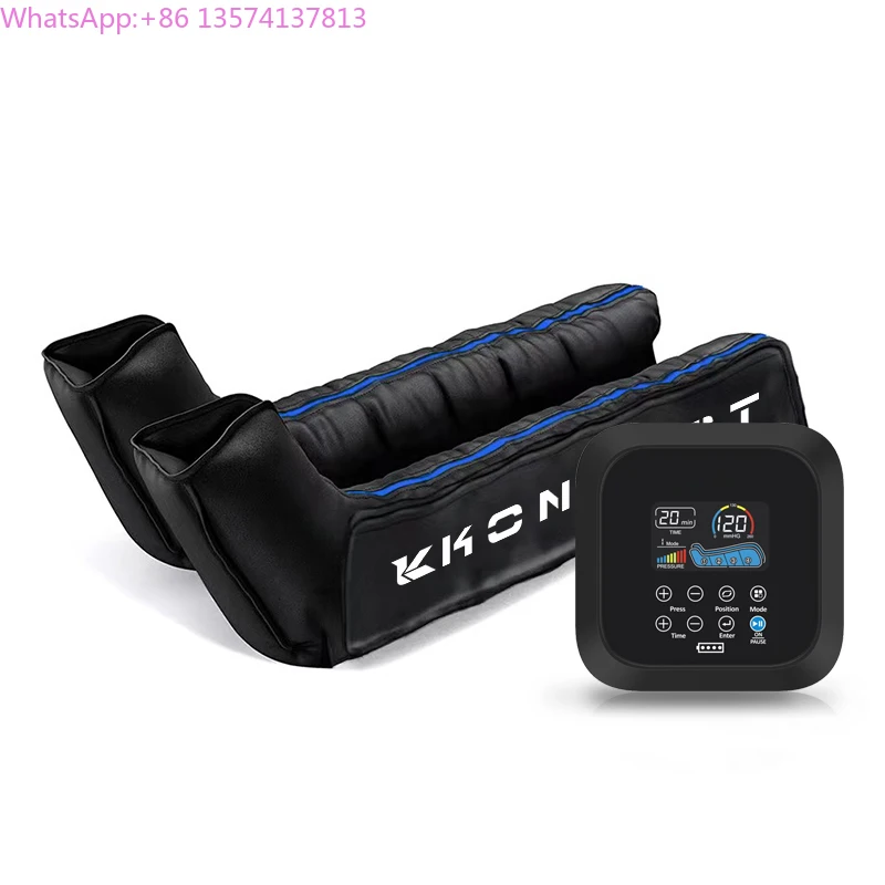 

Customized OEM ODM Sport Recovery for Circulation and Relaxation Boots 4 Chmabers Air Compression Therapy Leg Massager