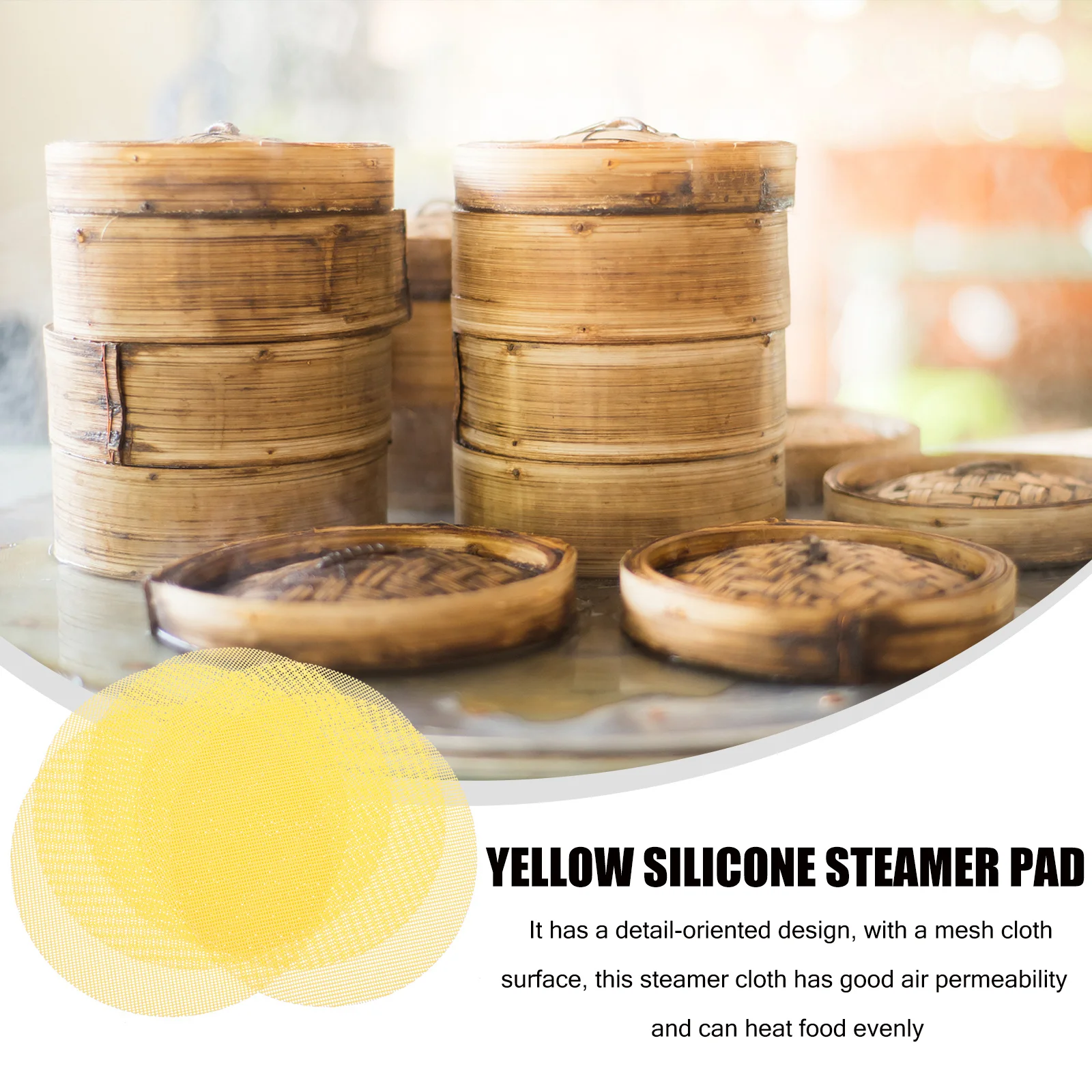 5 قطعة الحصير سيليكون باخرة مستديرة قابلة لإعادة الاستخدام منصات باخرة تنفس ارتفاع درجة الحرارة المقاومة تبخير لوازم الكعك #6
