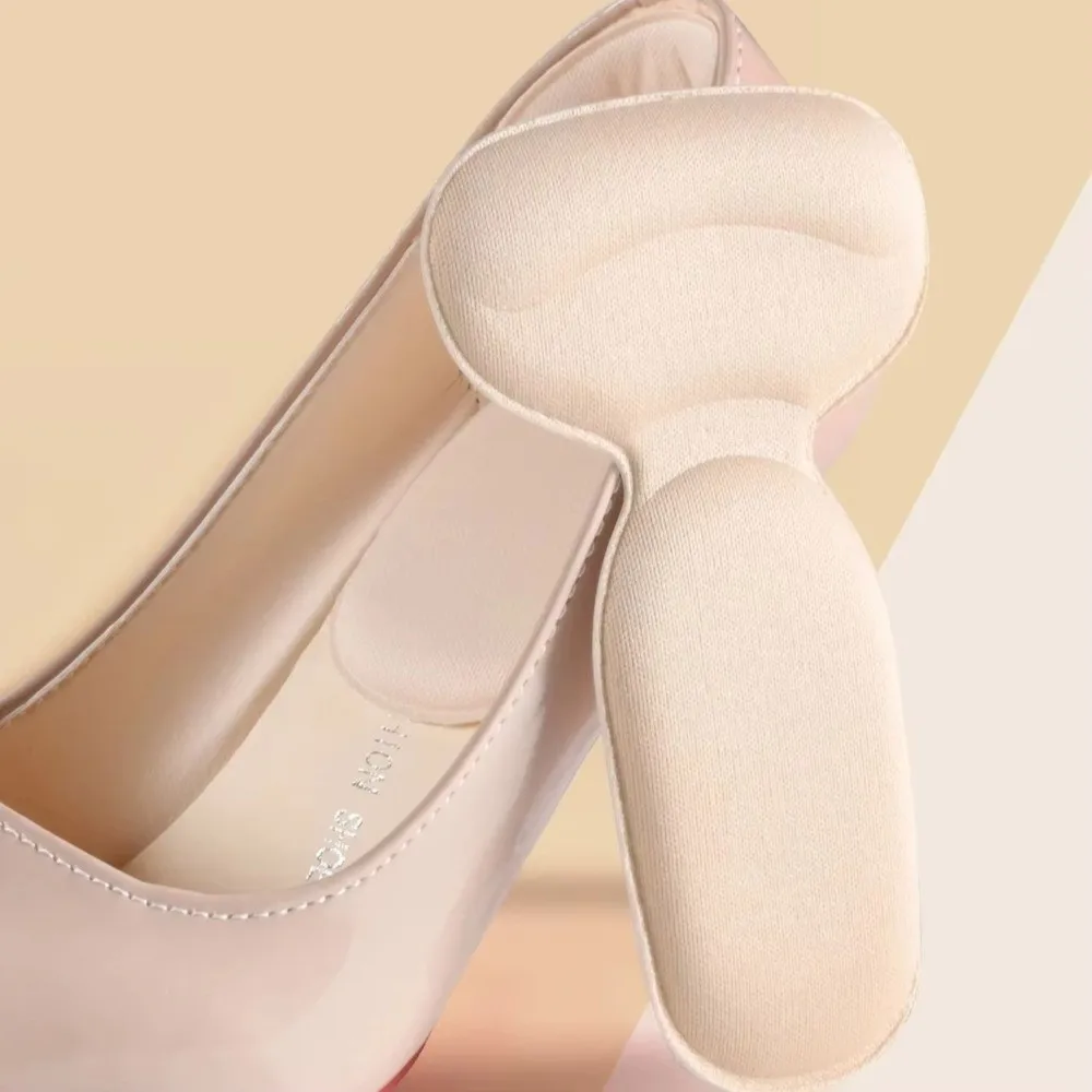 

Новые Т-образные силиконовые накладки на пятки для обуви: увеличивающие размер, противоскользящие, эластичные, от истирания, для женской обуви