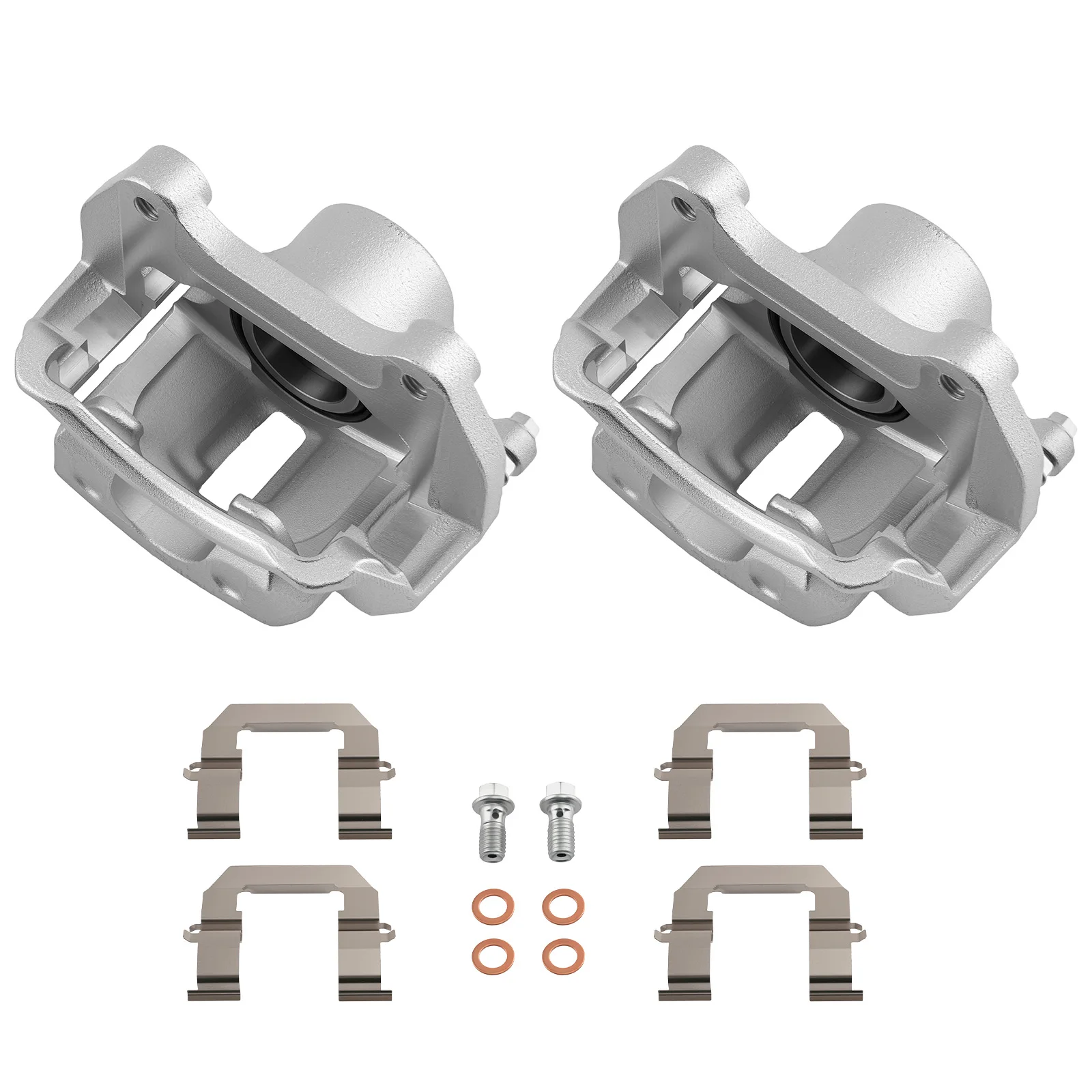 

Пара передних дисковых тормозных суппортов для Chevrolet Equinox 2010-2017 / Cadillac ELR 2014-2016