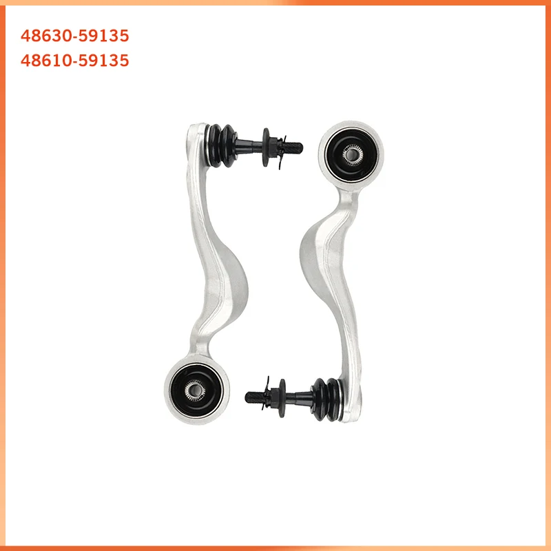 8 Pcs Front Lower Upper Suspension Control Arm Kit for Lexus LS460 USF40 USF41 2WD 2006-2017 Accessories 48630-59125 48630-59135