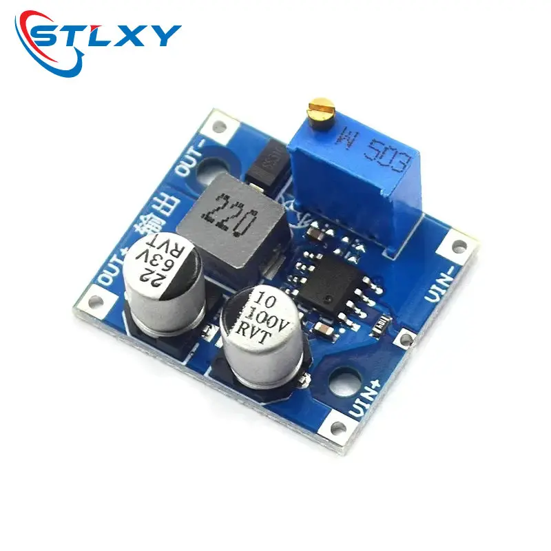 LX8015 DC-DC Adjustable Step-down Power Module Input 5-80V To 1-62V 1.5A Power Converter Over XL7015 For Solar Energy Circuit