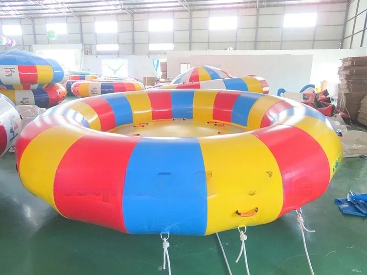 

great value for money Crazy UFO Inflatable Towable Water Sports Rotating Flying Inflatable Disco Boat