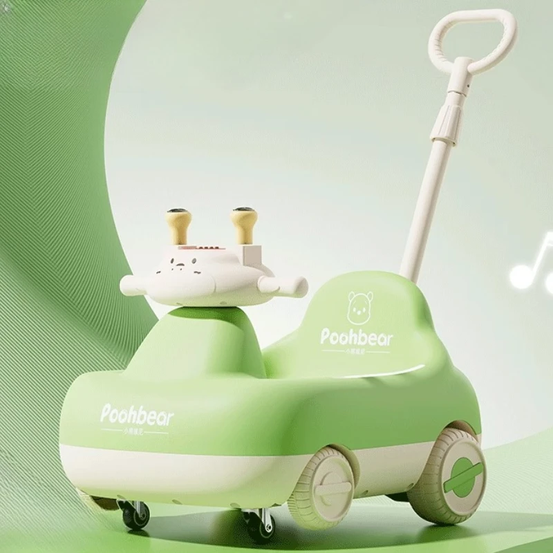 ‌ Wózek dziecięcy w kształcie orzecha 1-3 lata ‌   - 3 tryby zabawki do jazdy z pilotem dla rodziców Chodzik edukacyjny z materiału Eco PP dla małych dzieci