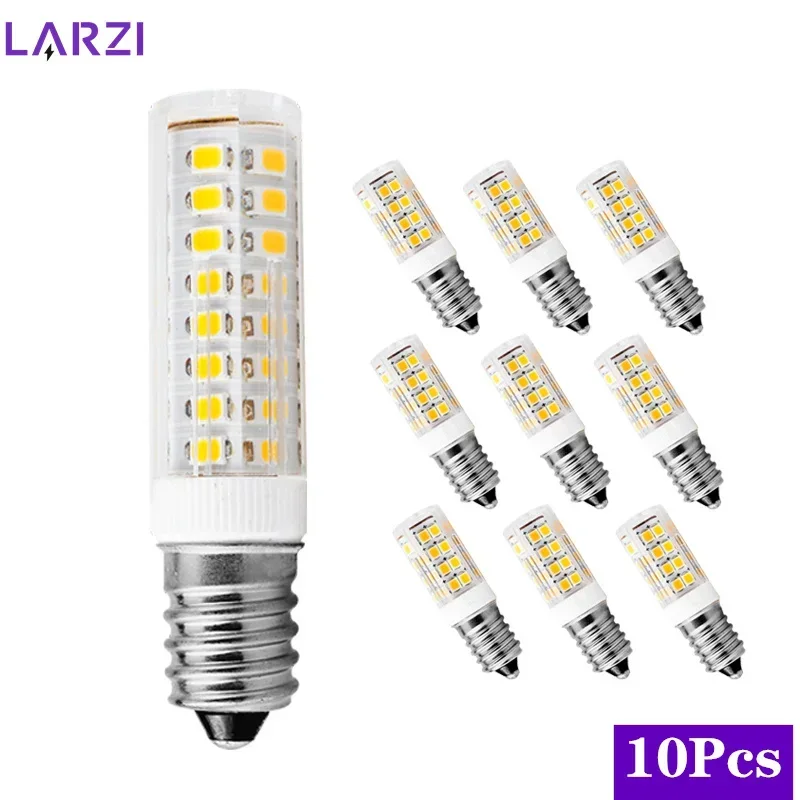 10pcs/lot E14 LED Lamp 3W 5W 7W 9W AC 220V 230V Led Corn Bulb SMD2835 360 Beam Angle Replace Halogen Chandelier Lights