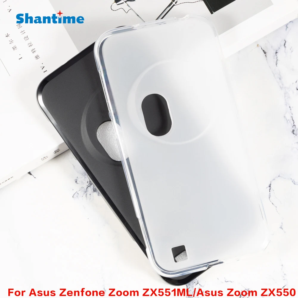 For Asus ZenFone Zoom ZX551ML Gel Pudding Silicone Phone Protective Back Shell For Asus Zoom ZX550 Soft TPU Case