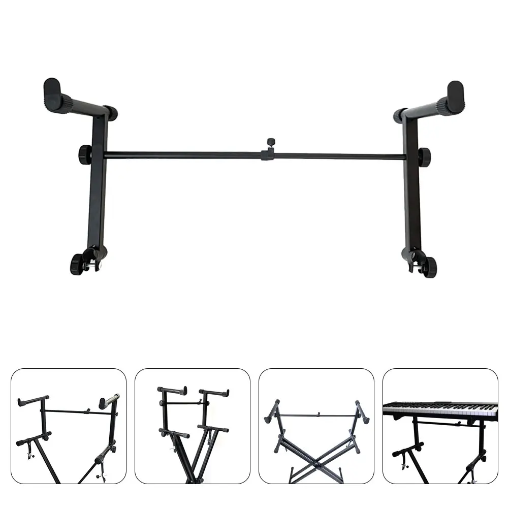 

Electronic Organ Stand Keyboard Metal Extension Raising Piano Display Holder Supporting Riser for Desk Iron Computer Adapter
