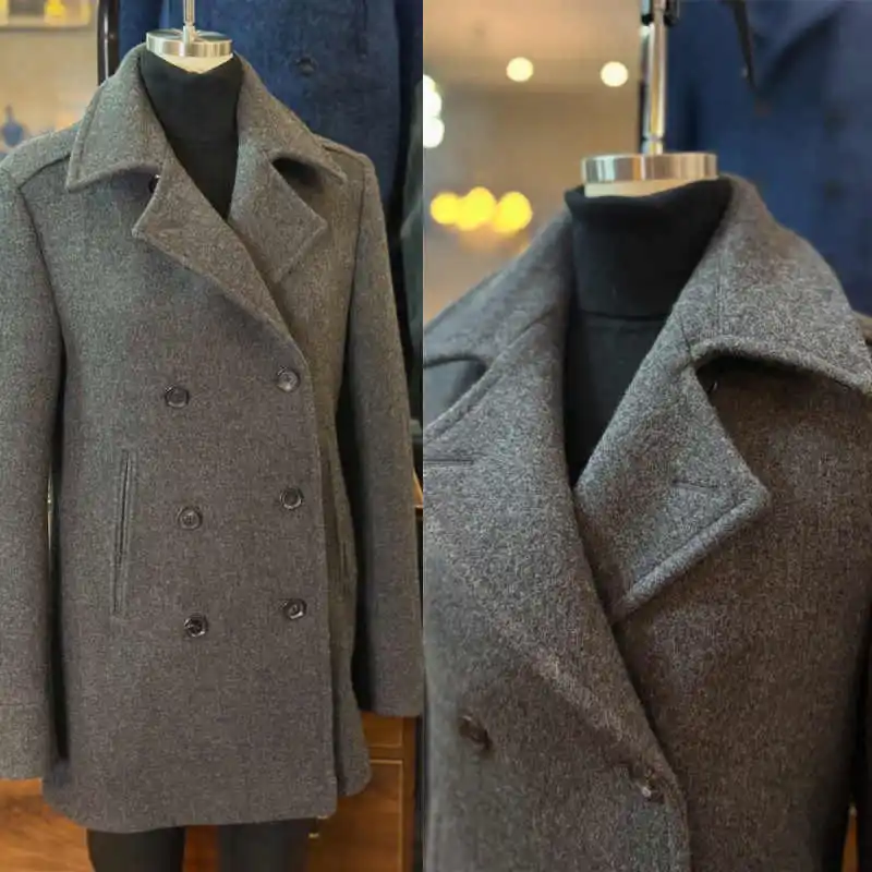 

Classic Men Overcoat 1 Pieces Slim Fit Blazers Notch Lapel Double-breasted Formal Occasion Banquet Customized trajes para hombre