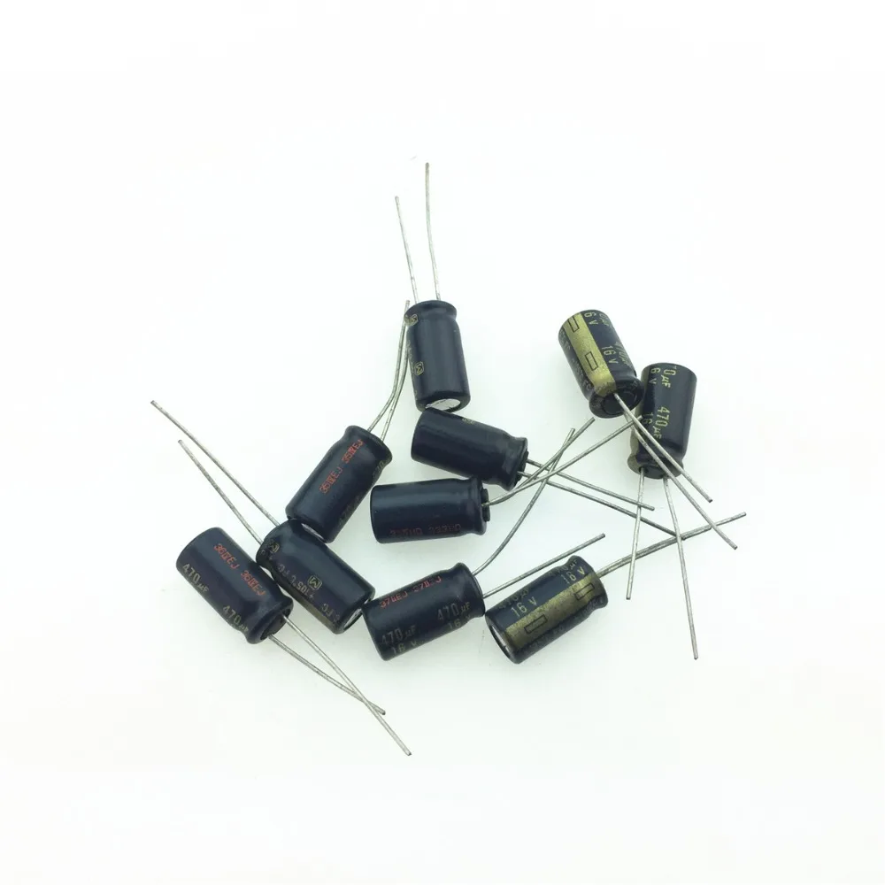 STARPAD For Car accessories 16V 470UF fever audio electrolytic capacitor High ripple current 20pcs