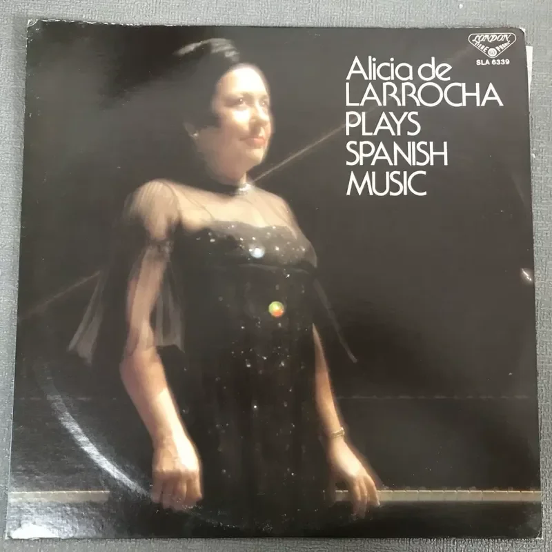 

LP Vinyl Record for Spanish Music La Rocha Piano Playing