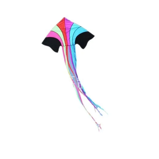 Large Size Rainbow Strip Size Flying Kite Children Rainbow Long Tail Good Flying Kite Kids Birthday Gift