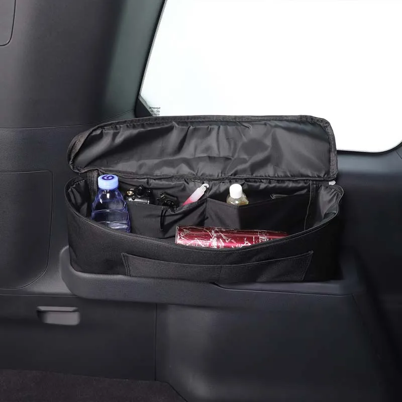 For 24+ Toyota Land Cruiser Prado car trunk left side bag 1 piece set car trunk storage bag accessories