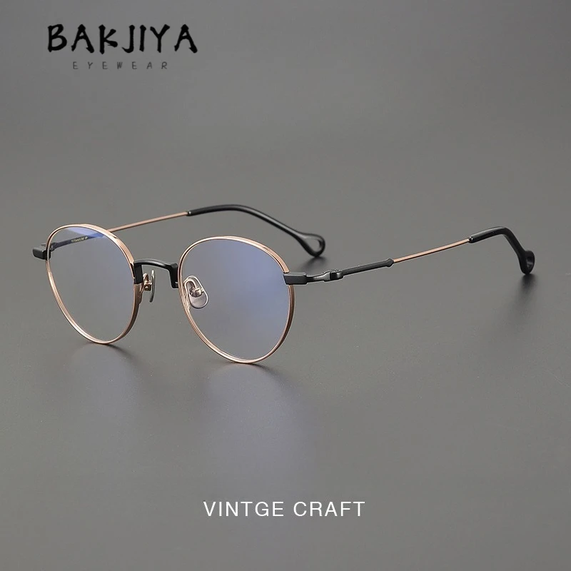 الاتجاه الجديد مصمم التيتانيوم النقي البيضاوي إطارات النظارات أزياء النساء النظارات بسيطة المتخصصة البصرية وصفة طبية إطارات النظارات