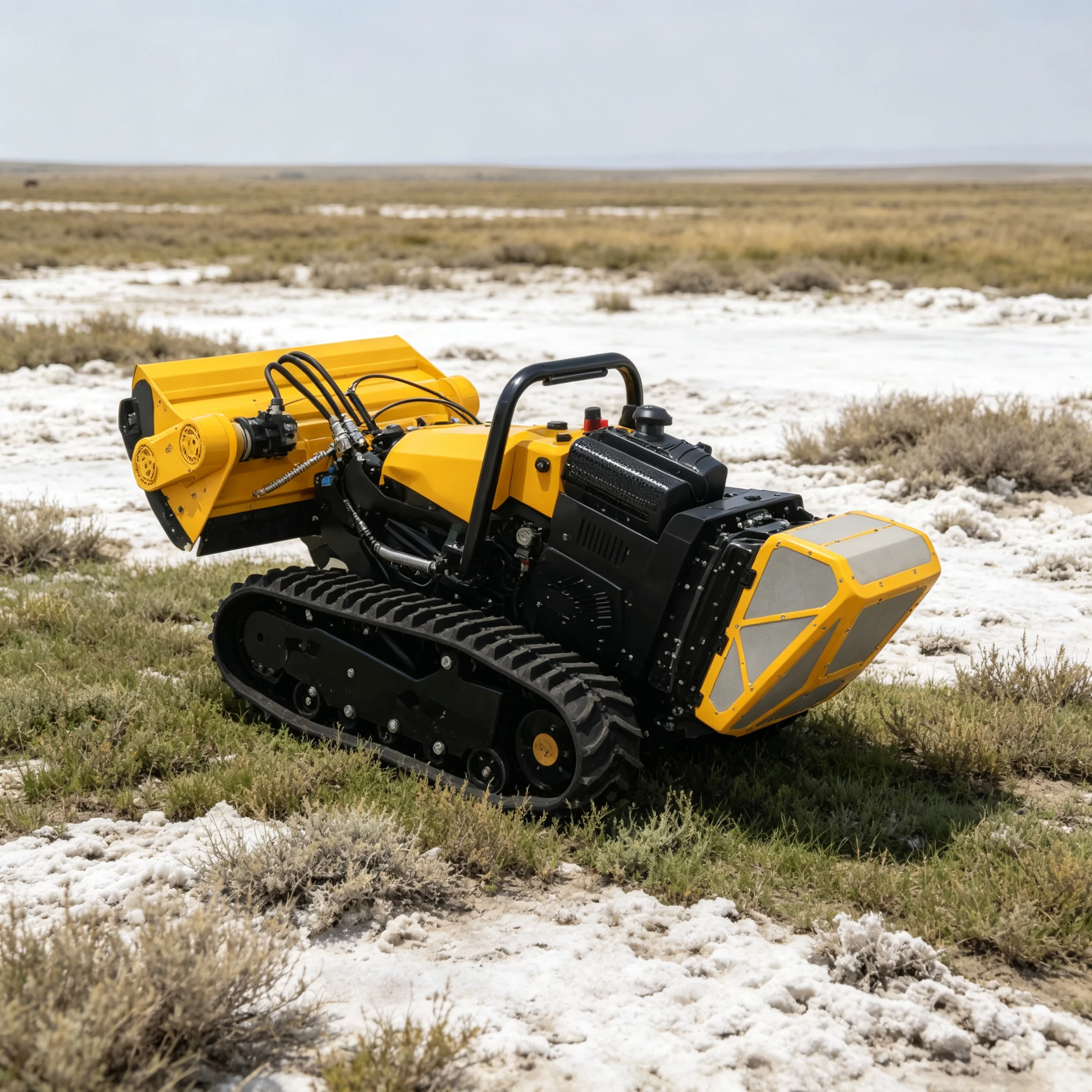 28.2kw Diesel Crawler Track Forklift 1400mm  Pallet Forks Heavy Duty All-Terrain Material Handling Machine Farm Warehouse Yard
