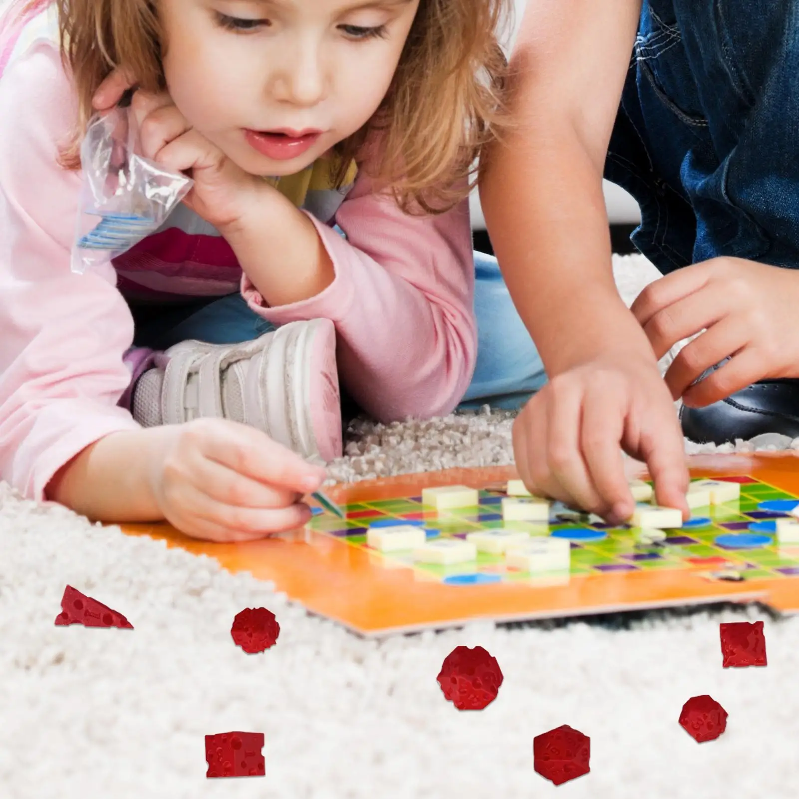 

Настольная игра, игральные кости, игровая доска, сырные кости, 7 шт., групповая деятельность, реалистичная игрушка с 3D принтом для начинающих профессионалов