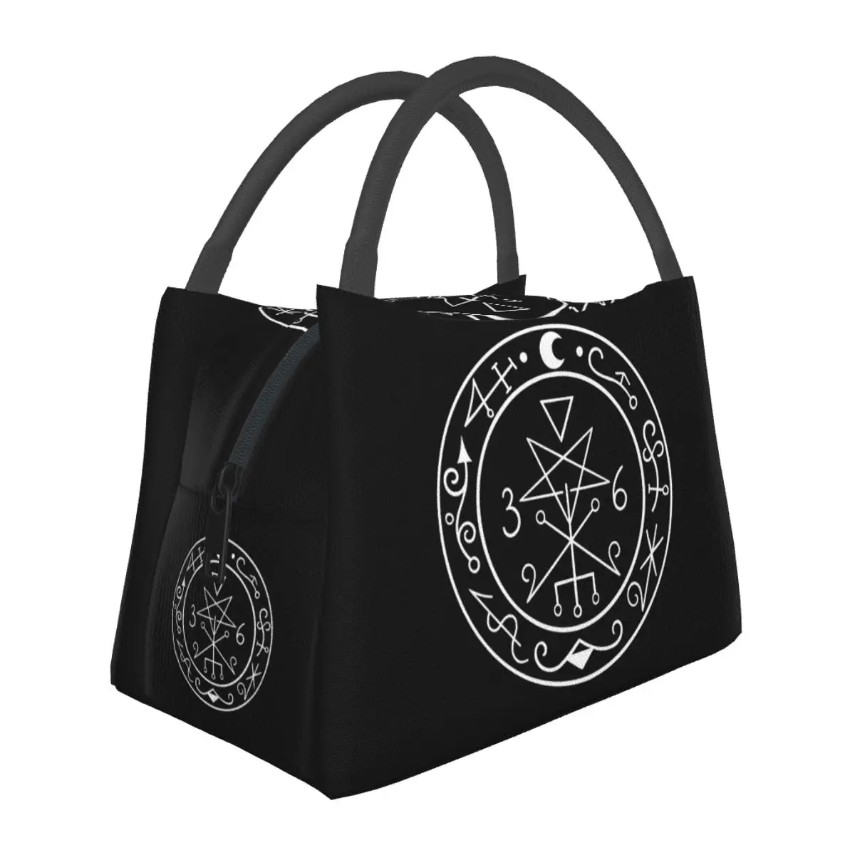 

Изолированная сумка для обеда Lilith Sigil для женщин, контейнеры для хранения еды, портативный термоконтейнер, сумка-холодильник для обеда