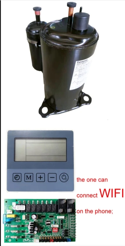 Eco Friendly Quiet Swimming Pool Heat Pump For Water Heating