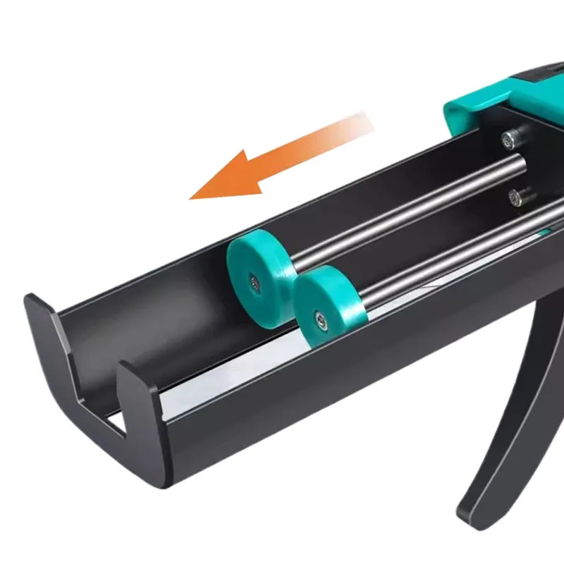 Plastic Seam Glue Gun Labor-saving Double Tube Glue Gun Professional Ceramic Tile Gap Filling Tool Manual Construction Tools