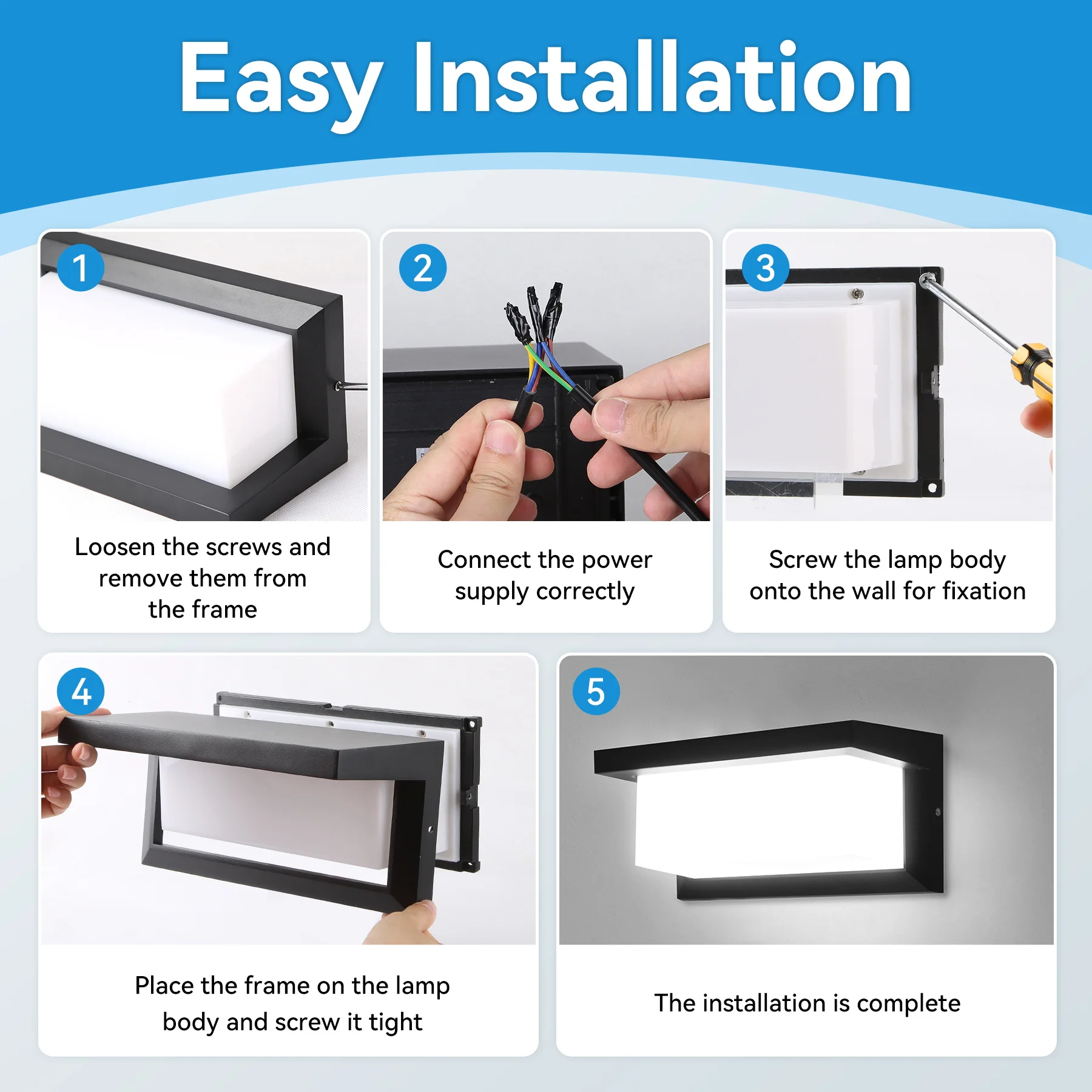 LED الجدار الخفيفة في الهواء الطلق مقاوم للماء ip65 توفير الطاقة ضوء داخلي لحديقة الممر شرفة ديكور الجدار مصباح