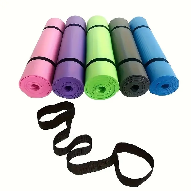 Yoga Mat Carrier Strap - Yoga Mat Carrier Strap - Adjustable Thick and Wide Strap for Carrying Mat or Stretching,