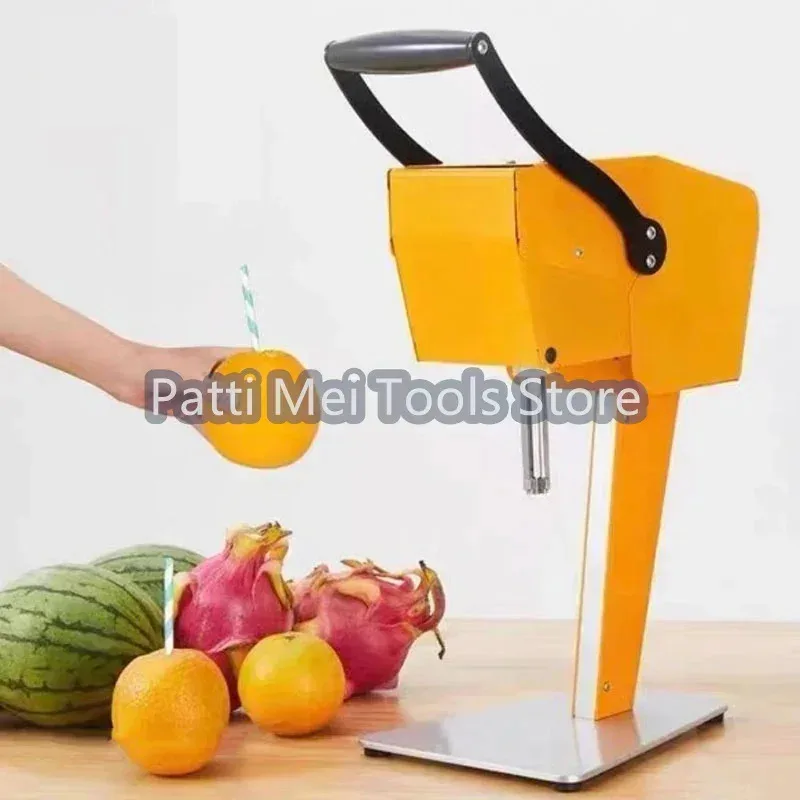 

Stainless Steel Lemon Squeezer Handheld Orange Juicer Tool For Fresh Juice Extraction No Peel Needed Kitchen Gadget 1PC